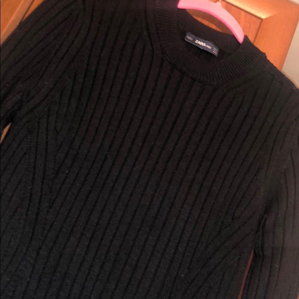 Zara Long Ribbed Dress - Picture 5 of 5